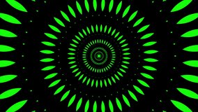 Abstract illusion loop motion background with green screen, Digital illustration created for the backdrop of events show or concert party and about the video work