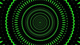 Abstract illusion loop motion background with green screen, Digital illustration created for the backdrop of celebrations or events show and about the video work.