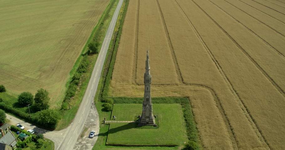 Sir Tatton Sykes Monument; Sledmere North Yorkshire England