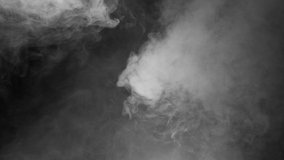 natural turbelent smoke cloud beautiful animation background new quality colorful cool art nice 4k stock video footage