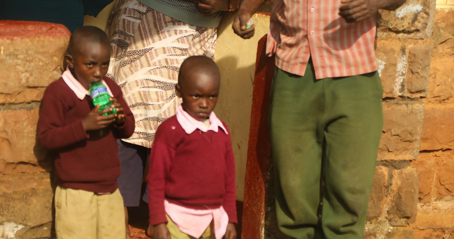 Masai Tribal Children,  Kenya Africa 28th April 2019