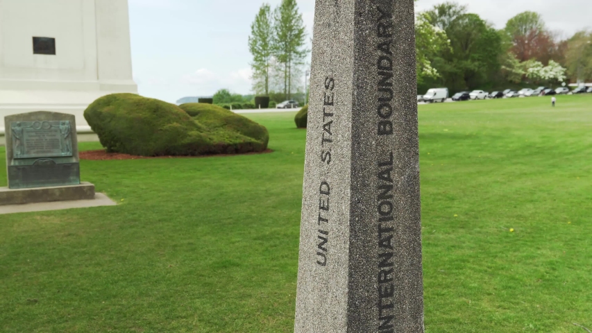 Peace Arch Park is an international park consisting of Peace Arch Historical State Park in the United States and Peace Arch Provincial Park in Canada, defining the international boundary.