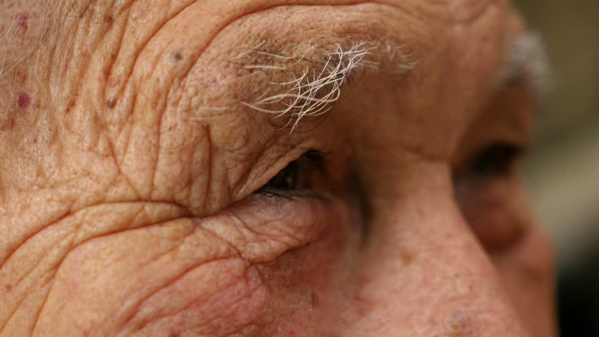 Close up of 86 years old woman eyes | Shutterstock HD Video #10304765