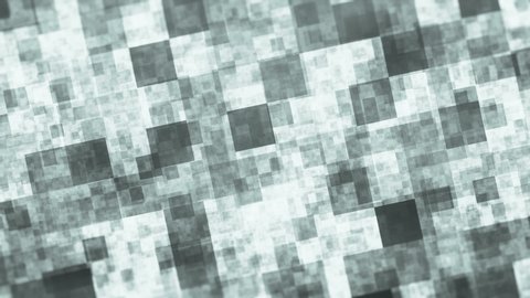 Abstract Cubes Background Random Motion,  Loopable Animation 4k