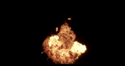 Close Up fire explosions and blasts. Explosion Spark and Particles Moves in isolated black background, fire and bomb explosion, 
Burning fire Flames Igniting, Real fire, Giant real gas explosion, 4K