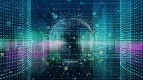 Virtual city and communication network concept. - Powered by Shutterstock - Get 15% off with code: PIKWIZARD15