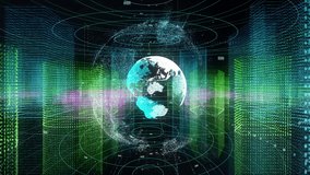 Virtual city and communication network concept. - Powered by Shutterstock - Get 15% off with code: PIKWIZARD15