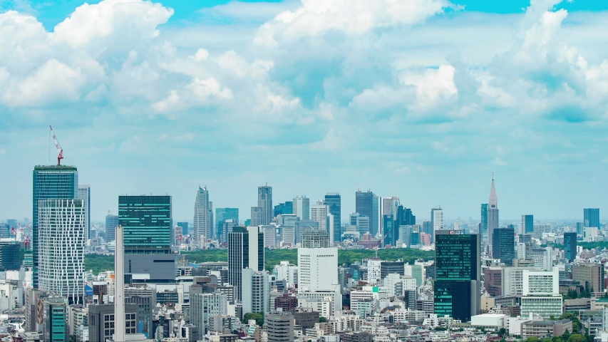 day time time lapse at tokyo Royalty-Free Stock Footage #1030765667