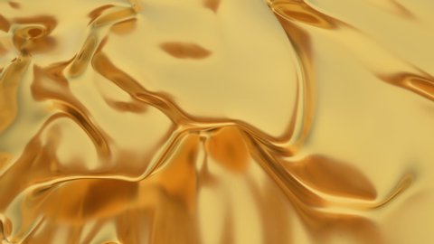 abstract gold liquid. Golden wave background. Gold background. Gold texture. Lava, nougat, caramel, amber, honey, oil.
