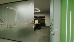 Professional Office Interior. Office Design In A Light Style.