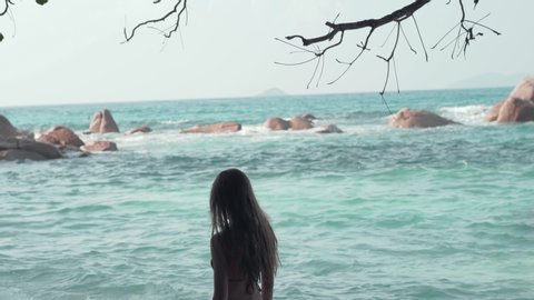 146 Indian girl bathing Stock Video Footage - 4K and HD Video Clips