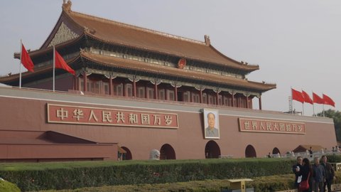 beijing, China - 10 20 2018: Forbidden City