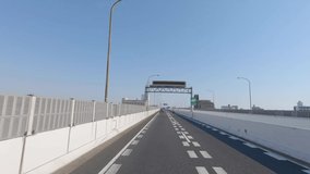 Nagoya Expressway Moving Image / Aichi - Japan