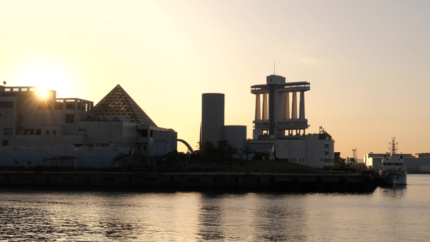 Nagoya Port / Nagoya Port  Building / Aichi Prefecture / Japan