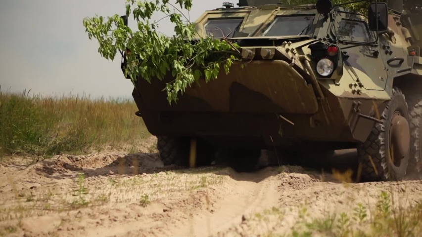 BTR-4,Tactical exercises of the Ukrainian army