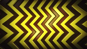 Abstract yellow and black Zigzag Background Loop for text or logo. business background. 3d cartoon animation for industry or corporation. Fashion and music background. under construction background 4k - Powered by Shutterstock - Get 15% off with code: PIKWIZARD15