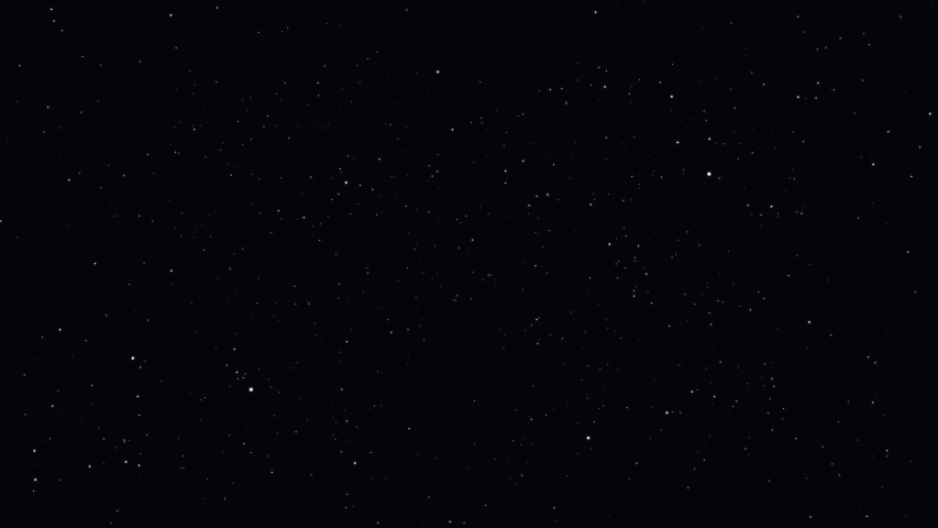 Simulation stars in dark blue sky at the universe and some star was falling. Seamless animation. | Shutterstock HD Video #1031034299