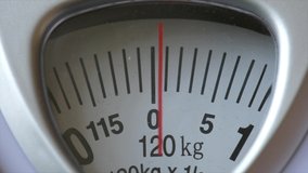 Close up body weight scales for measure weight loss.Weighing scale to healthy slimming concept. - Powered by Shutterstock - Get 15% off with code: PIKWIZARD15