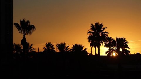 Summer Sunset over Phoenix Arizona