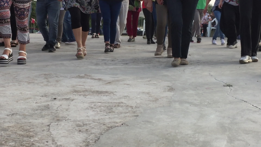 Perfugas, Sassari, Sardinia, Italy, 09/06/2019, Sardinian group dance with typical clothes and folklore | Shutterstock HD Video #1031100140