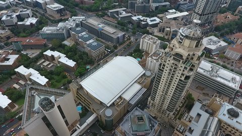 The Sandton CBD as seen from above
