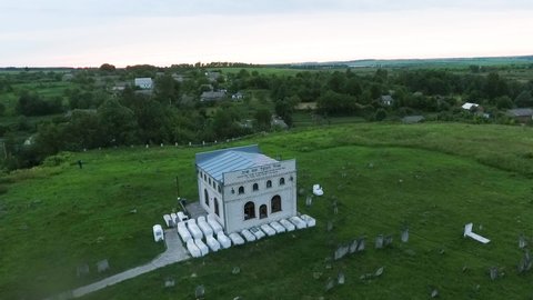 Miedzyboz/Ukraine - June 2018: Tomb of the Baal Shem Tov 