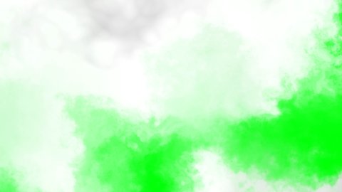 Clouds on green screen: background
