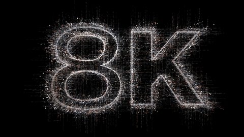 8k animated word tag cloud,text design animation.The Matrix style binary computer code shaped text design animation,changing from zero to one digits,abstract future tech background. 