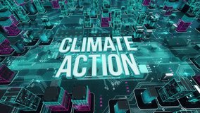 Climate Action digital technology hi-tech concept - Powered by Shutterstock - Get 15% off with code: PIKWIZARD15
