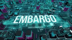 Embargo digital technology hi-tech concept - Powered by Shutterstock - Get 15% off with code: PIKWIZARD15