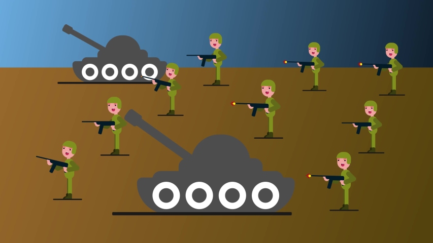 Modern Warfare Army and Tanks