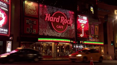Hard Rock Cafe Las Vegas Stock Video Footage 4k And Hd Video Clips Shutterstock