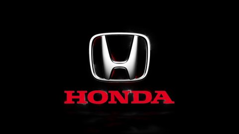 black honda racing logo