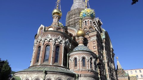 Church of the Savior on Blood, Saint Petersburg, Russia - June 10, 2019