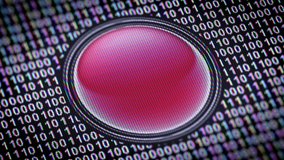 Sale icon. Binary code ( array of bits ) in the screen. Looping footage with Prores4444. Illustration. - Powered by Shutterstock - Get 15% off with code: PIKWIZARD15