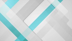 Blue and grey geometric abstract tech motion design. Seamless looping. Video animation Ultra HD 4K 3840x2160