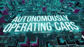 Autonomously Operating Cars digital technology hi-tech concept - Powered by Shutterstock - Get 15% off with code: PIKWIZARD15