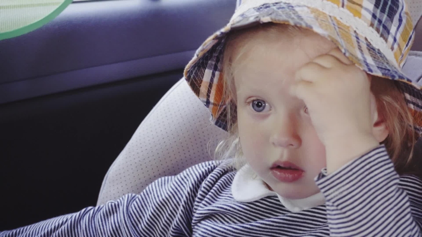 sweaty kid car seat