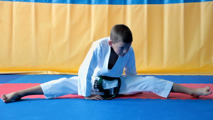 Stretching boys Gymnastics