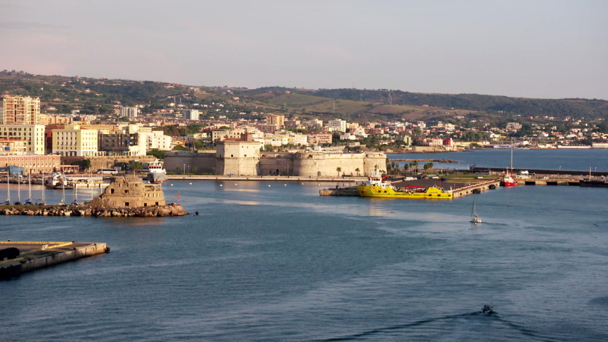 Civitavecchia Port. Cruise ship port NW of Rome.