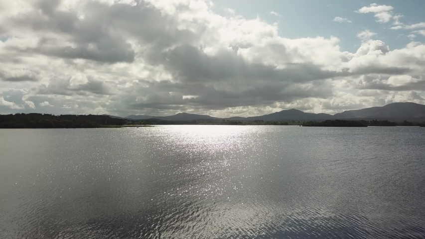 Lake Lough Leane Ring of Kerry, Killarney Ireland Aerial