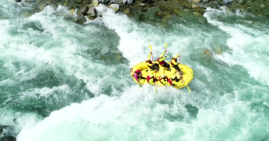 Whitewater Rafting 4k