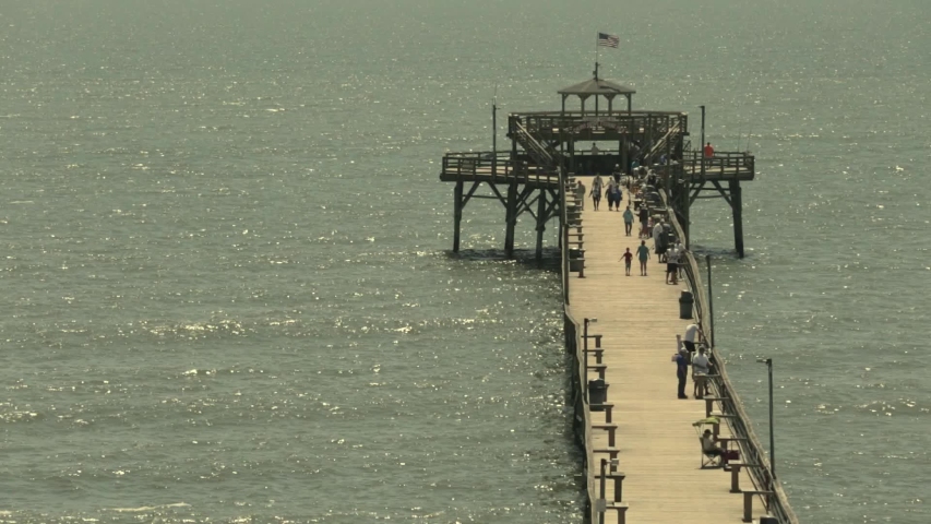 Fishing Pier from the 9th floor.