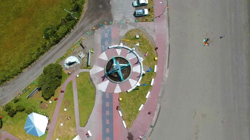 Hito 0 panamericana highway - Quellón