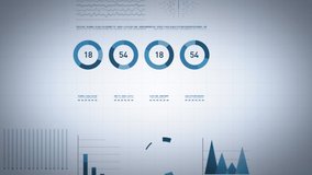 Business Statistics, Market Data And Infographics Layout/
4k animation of a set of design business and market data analysis and reports, with infographics, bar stats, charts and diagrams