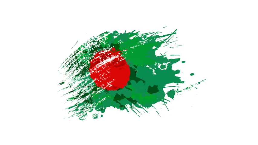 Flag of Bangladesh- Different Types Stock Footage Video (100% Royalty ...