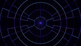 neon moving circle grid blocks background animation New quality universal motion dynamic animated technological colorful joyful dance music video 4k stock footage