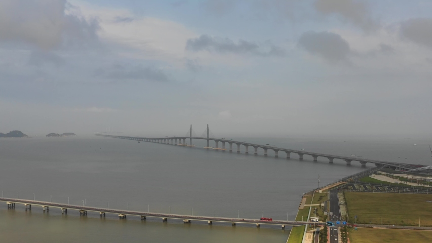 Hong Kong-Zhuhai-Macao Bridge in China