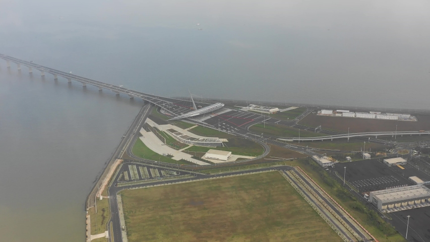 Hong Kong-Zhuhai-Macao Bridge in China