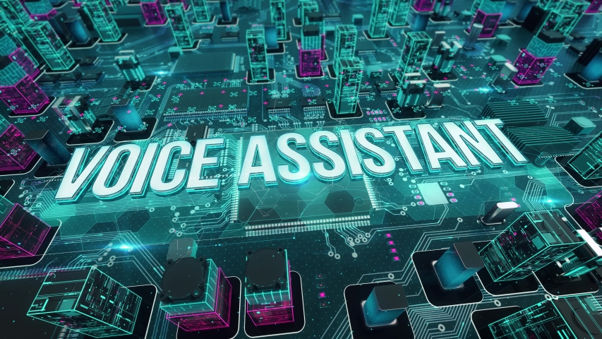 Voice Assistant digital technology hi-tech concept - Powered by Shutterstock - Get 15% off with code: PIKWIZARD15